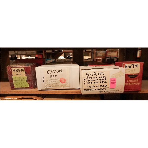 SHELF LOT – ASSORTED ENGINE BEARINGS