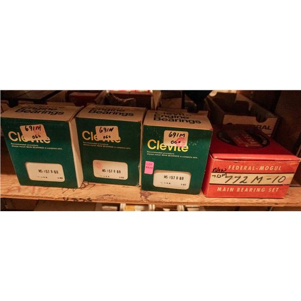 SHELF LOT – ASSORTED ENGINE BEARINGS