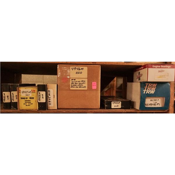 SHELF LOT – ASSORTED ENGINE BEARINGS