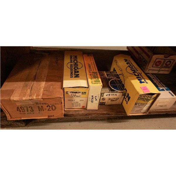 SHELF LOT – ASSORTED ENGINE BEARINGS