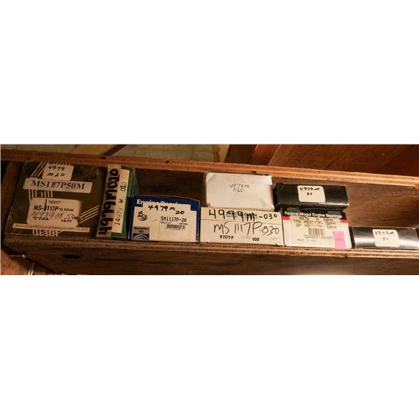 SHELF LOT – ASSORTED ENGINE BEARINGS