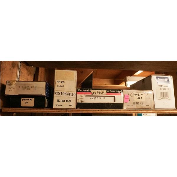 SHELF LOT – ASSORTED ENGINE BEARINGS