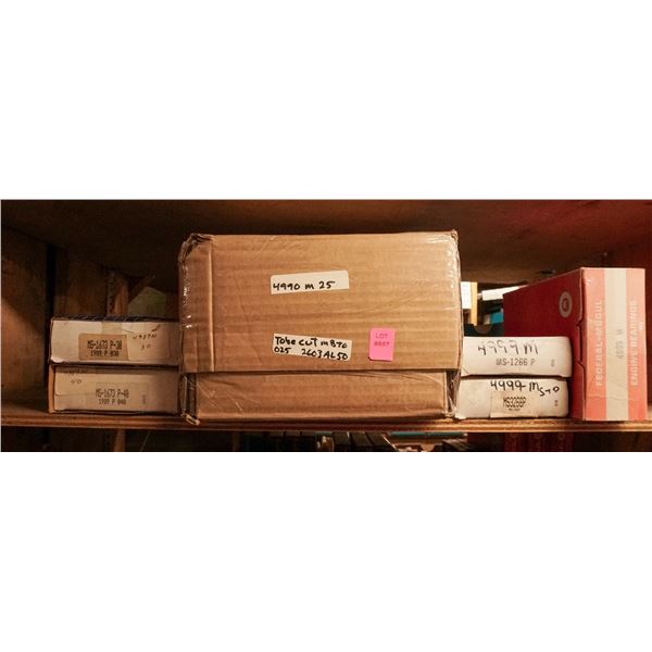 SHELF LOT – ASSORTED ENGINE BEARINGS