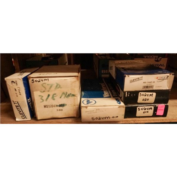 SHELF LOT – ASSORTED ENGINE BEARINGS