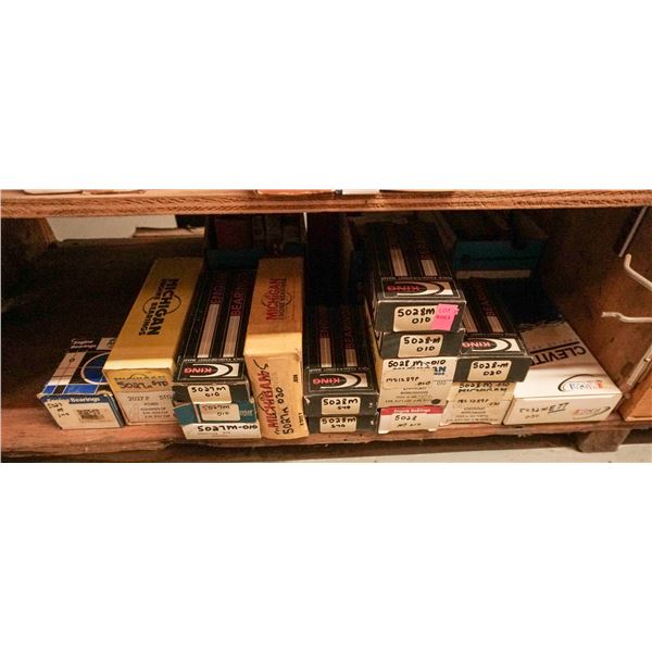 SHELF LOT – ASSORTED ENGINE BEARINGS