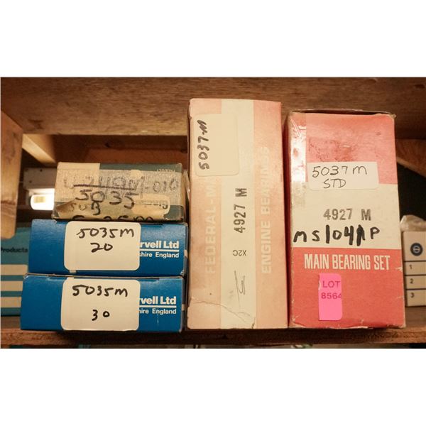 SHELF LOT – ASSORTED ENGINE BEARINGS