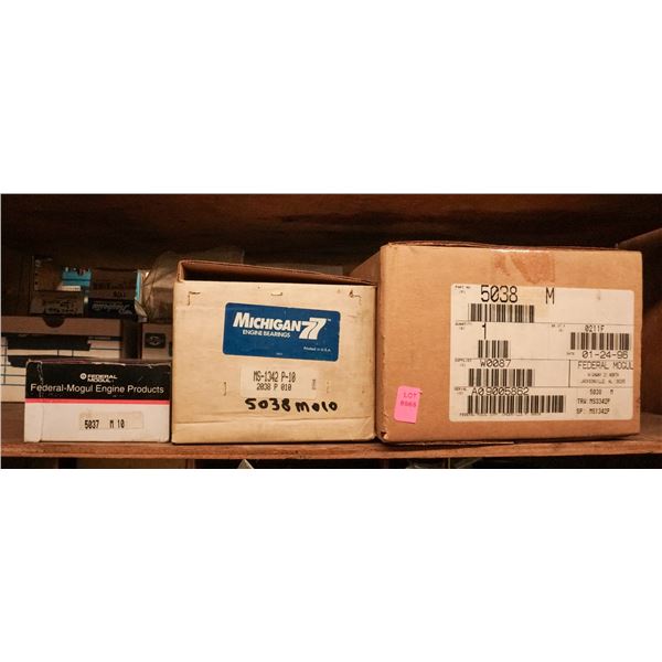 SHELF LOT – ASSORTED ENGINE BEARINGS