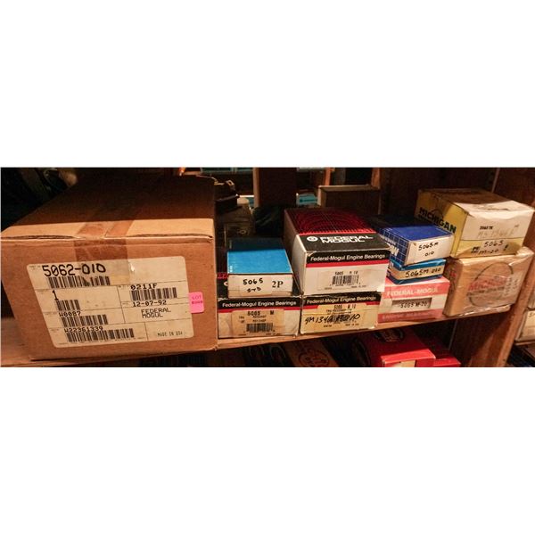 SHELF LOT – ASSORTED ENGINE BEARINGS