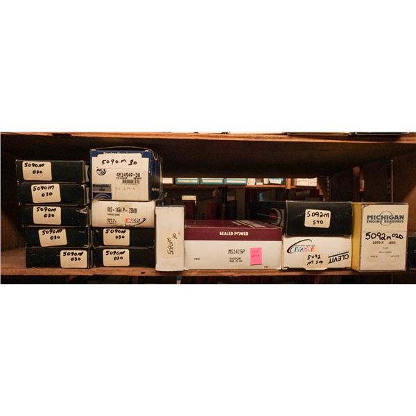SHELF LOT – ASSORTED ENGINE BEARINGS