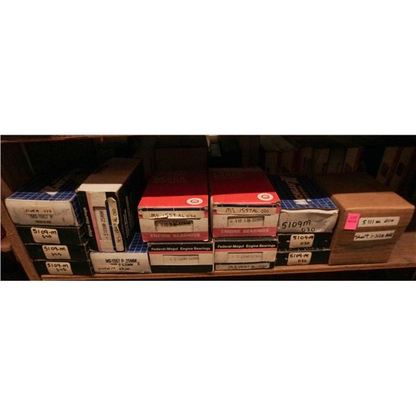 SHELF LOT – ASSORTED ENGINE BEARINGS