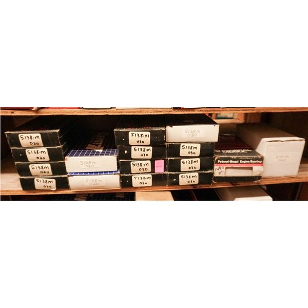 SHELF LOT – ASSORTED ENGINE BEARINGS