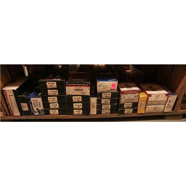 SHELF LOT – ASSORTED ENGINE BEARINGS