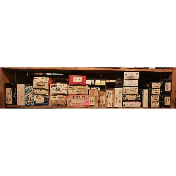 SHELF LOT – ASSORTED ENGINE BEARINGS