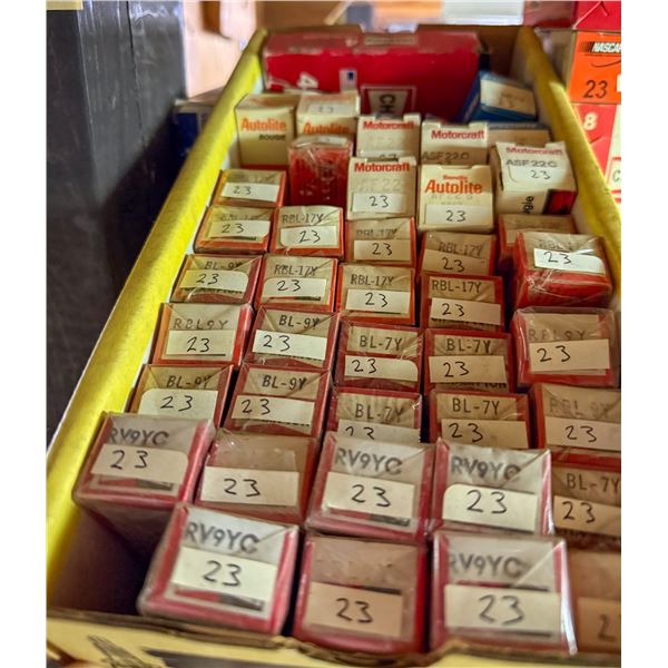 SHELF LOT – ASSORTED SPARK PLUGS