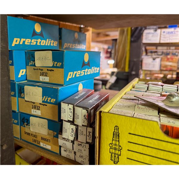 SHELF LOT – ASSORTED SPARK PLUGS