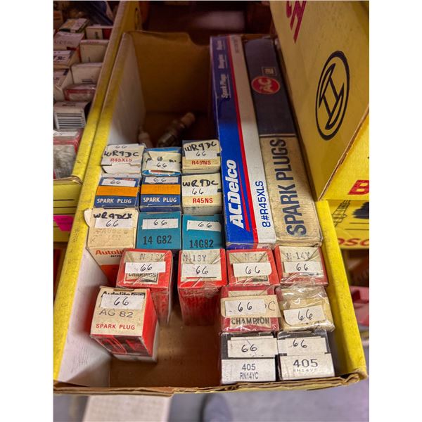 SHELF LOT – ASSORTED SPARK PLUGS