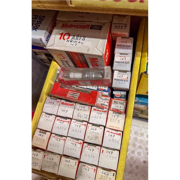 SHELF LOT – ASSORTED SPARK PLUGS