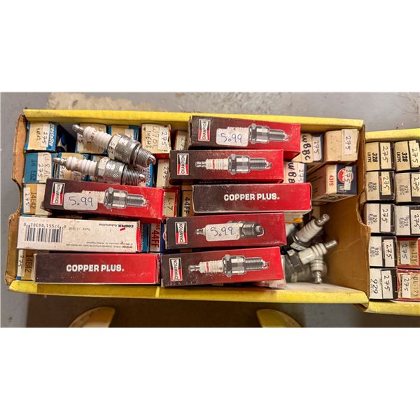 SHELF LOT – ASSORTED SPARK PLUGS