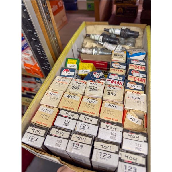 SHELF LOT – ASSORTED SPARK PLUGS