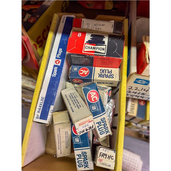 SHELF LOT – ASSORTED SPARK PLUGS