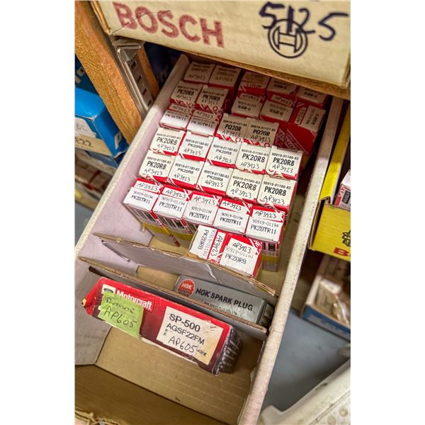 SHELF LOT – ASSORTED SPARK PLUGS