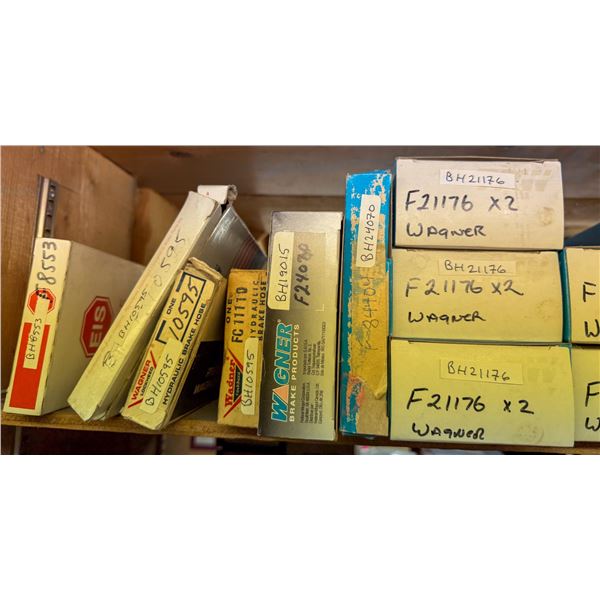 SHELF LOT – ASSORTED BRAKE REPAIR PARTS & HARDWARE