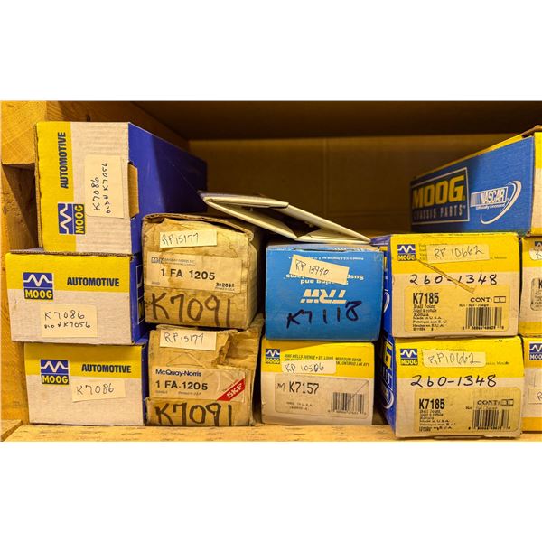 SHELF LOT – ASSORTED SUSPENSION & STEERING PARTS