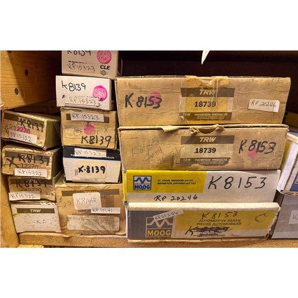 SHELF LOT – ASSORTED SUSPENSION & STEERING PARTS