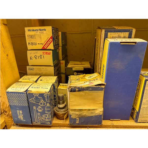 SHELF LOT – ASSORTED SUSPENSION & STEERING PARTS