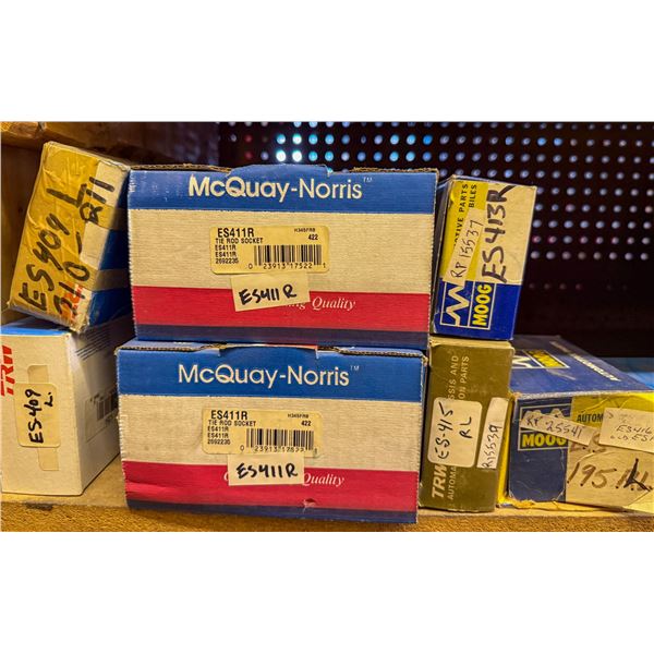 SHELF LOT – ASSORTED SUSPENSION & STEERING PARTS