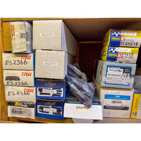 SHELF LOT – ASSORTED SUSPENSION & STEERING PARTS