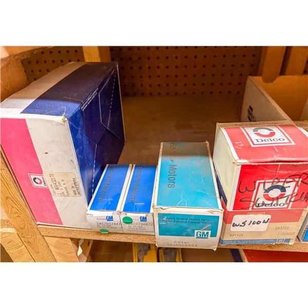 SHELF LOT – RELAYS & ELECTRICAL COMPONENTS