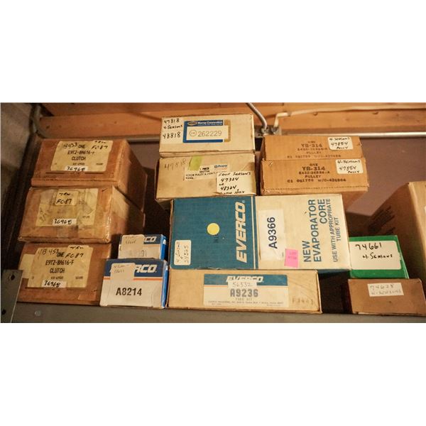 SHELF LOT – A/C COMPONENTS & CLUTCHES