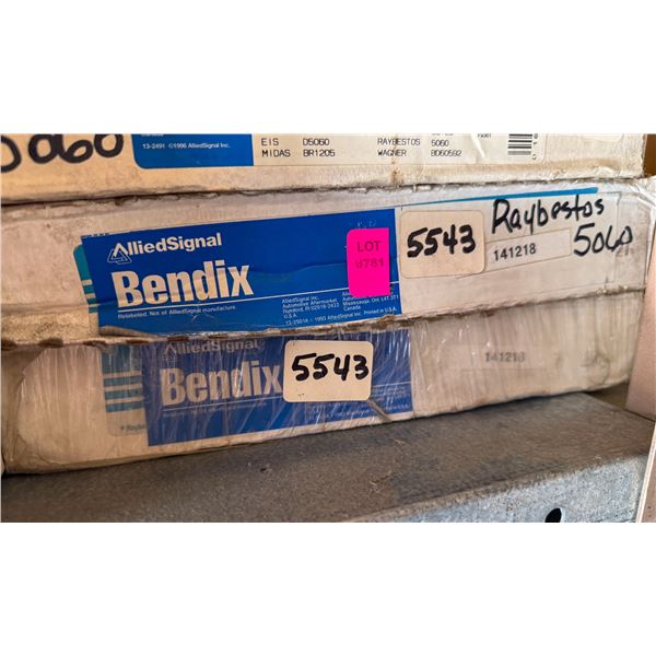 AIMCO 5543 FRONT BRAKE ROTORS X2