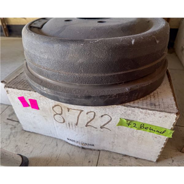 AIMCO 8722 FRONT BRAKE ROTORS X2