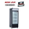 Image 1 : Brand New! - New Air - NGF-054-H - 27" Glass Door Freezer (3 Year Warranty - Canadian Purch