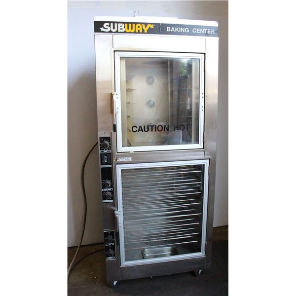 Used Subway NuVu OP-2FM Convection Oven / Proofer Combo â€“ Electric   (Tested- Tu