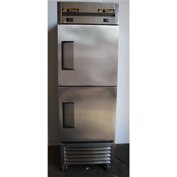Used True T-23DT Single Split Door 27" Wide Stainless Steel Refrigerator/Freezer