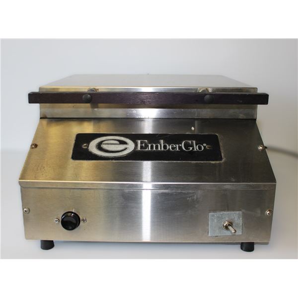 EmberGlo - ES5PB Half Size Steamer/Cooker w/ Push Button - 120V - 1500W - 1Ph