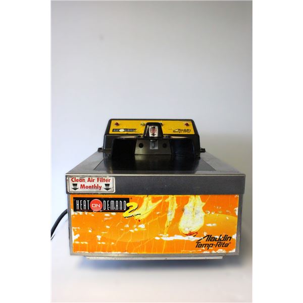 Aladdin Heat on Demand 2  (Tested- Turns on/Working)