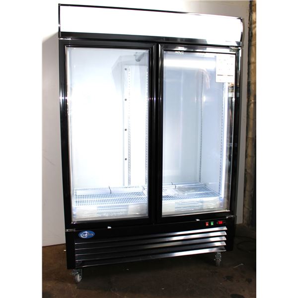 Commercial 54" 2 Door Merchandiser Refrigerator 43 cu. ft. - Scratch & Dent  Model: KPR-49BG