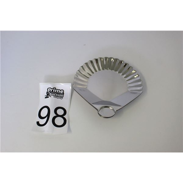 (12 Pieces) 3 oz. Stainless Steel Clam Shell / Au Gratin Dishes