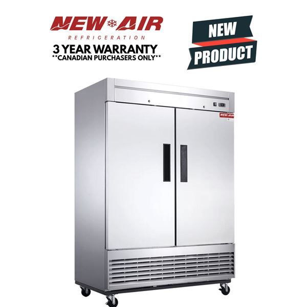 Brand New! New Air NSR-115-H 54" Stainless Steel Refrigerator