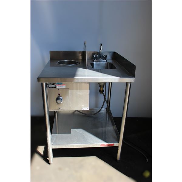 Used Quest Model: QSW Sink with Bain Marie Combination