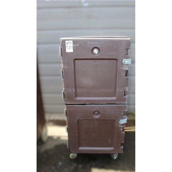 Used Cambro Insulated Food Cart