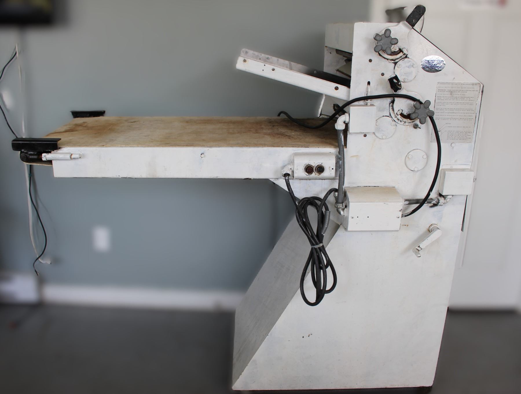 Used Acme Dough Moulder / Sheeter Model: 8 (Tested - Turns on/Working)