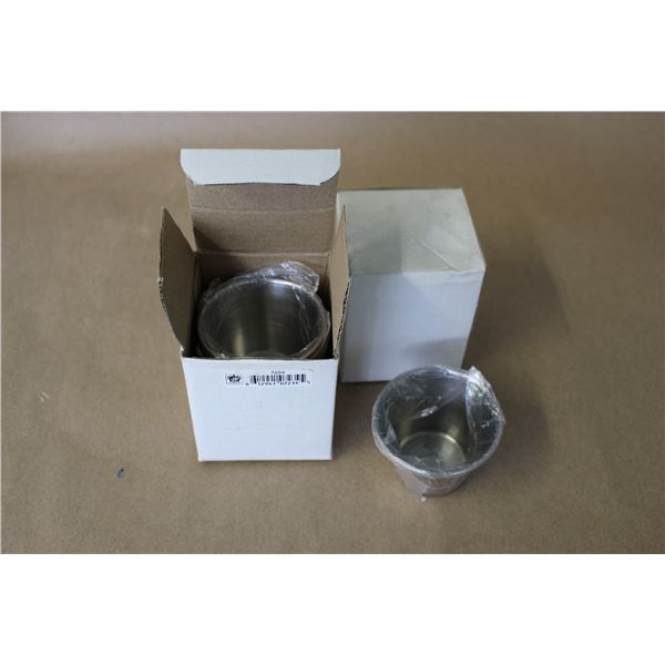 (24 Pieces) 2.5 oz Stainless Steel Sauce Cups
