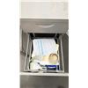 Image 2 : GREY METAL MOBILE 2 DRAWER PEDESTAL