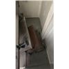 Image 2 : INDUSTRIAL LOOK SHELVING WITH ROLLING CHAIR