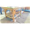 Image 2 : WOODEN LAYOUT TABLE 96X48X38"
